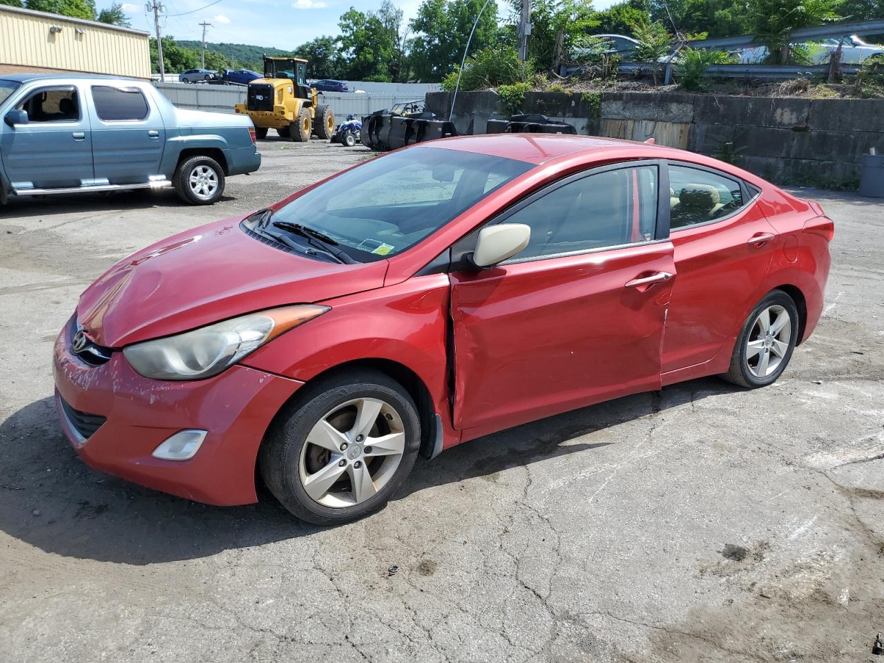 KMHDH4AE1DU975953 2013 Hyundai Elantra Gls