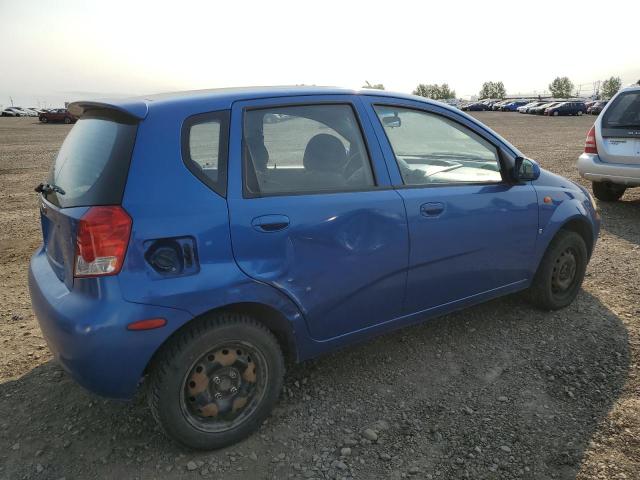 CHEVROLET AVEO LT 2008 blue  gas KL1TG65658B174372 photo #4