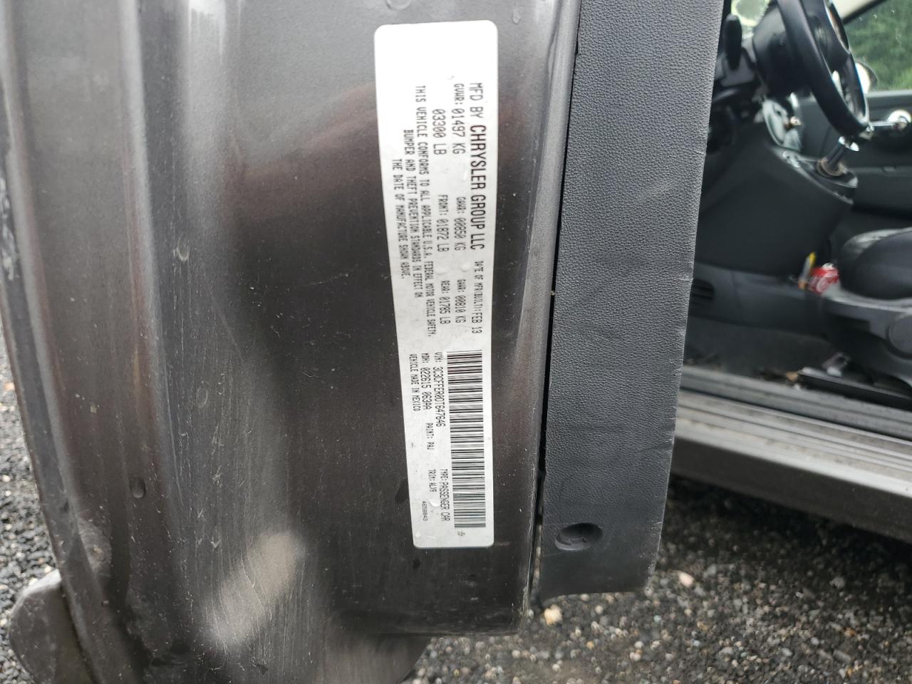 3C3CFFER0DT647646 2013 Fiat 500 Lounge