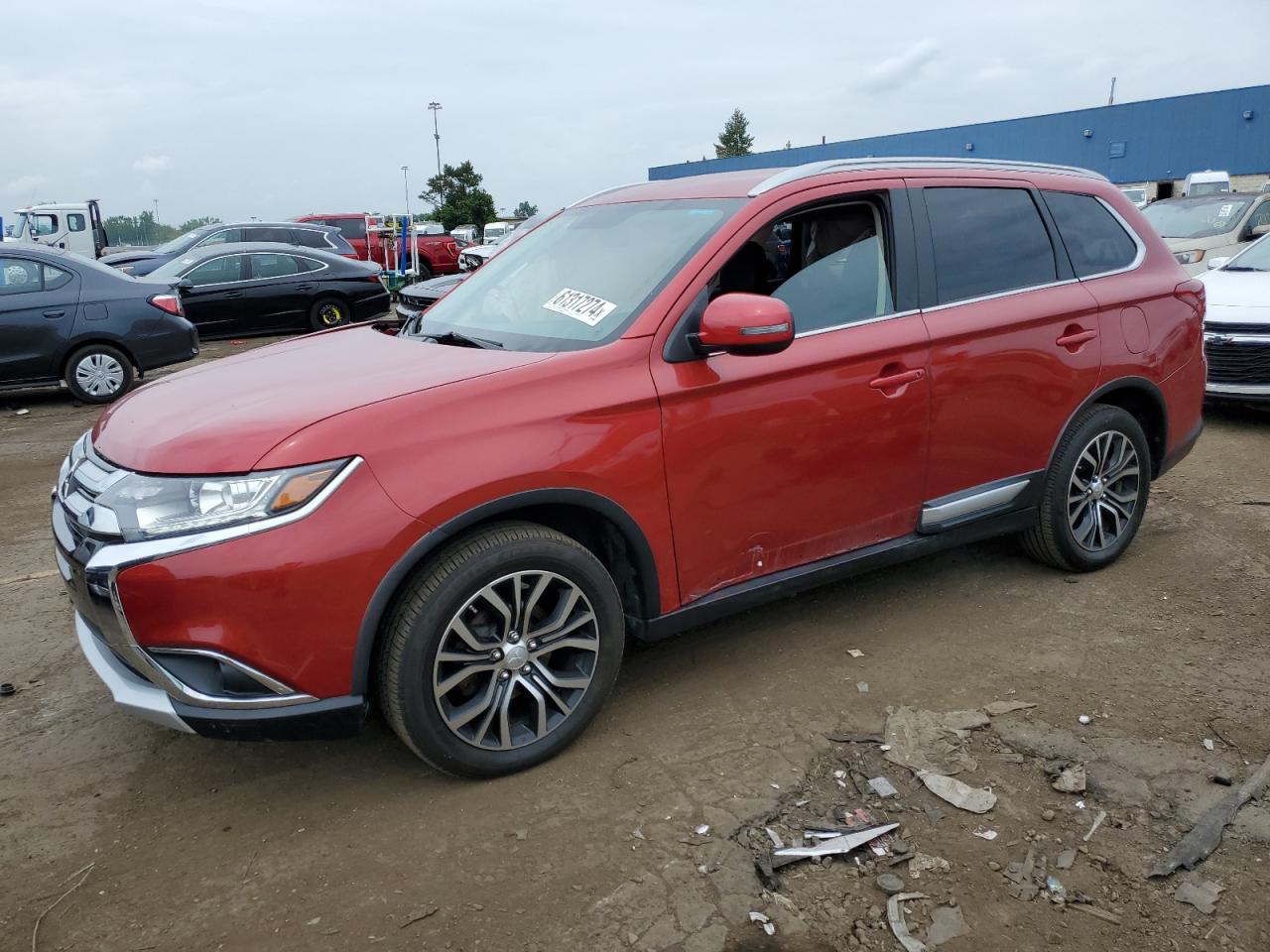 2017 Mitsubishi Outlander Se vin: JA4AD3A35HZ000225