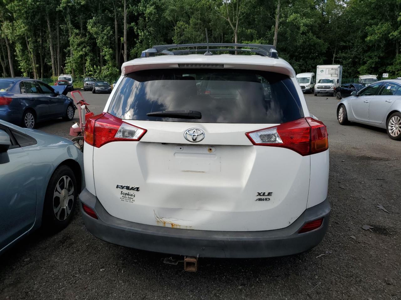 2014 Toyota Rav4 Xle vin: JTMRFREVXED067798