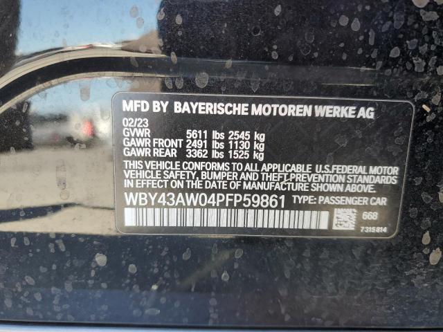 2023 BMW I4 EDRIVE - WBY43AW04PFP59861