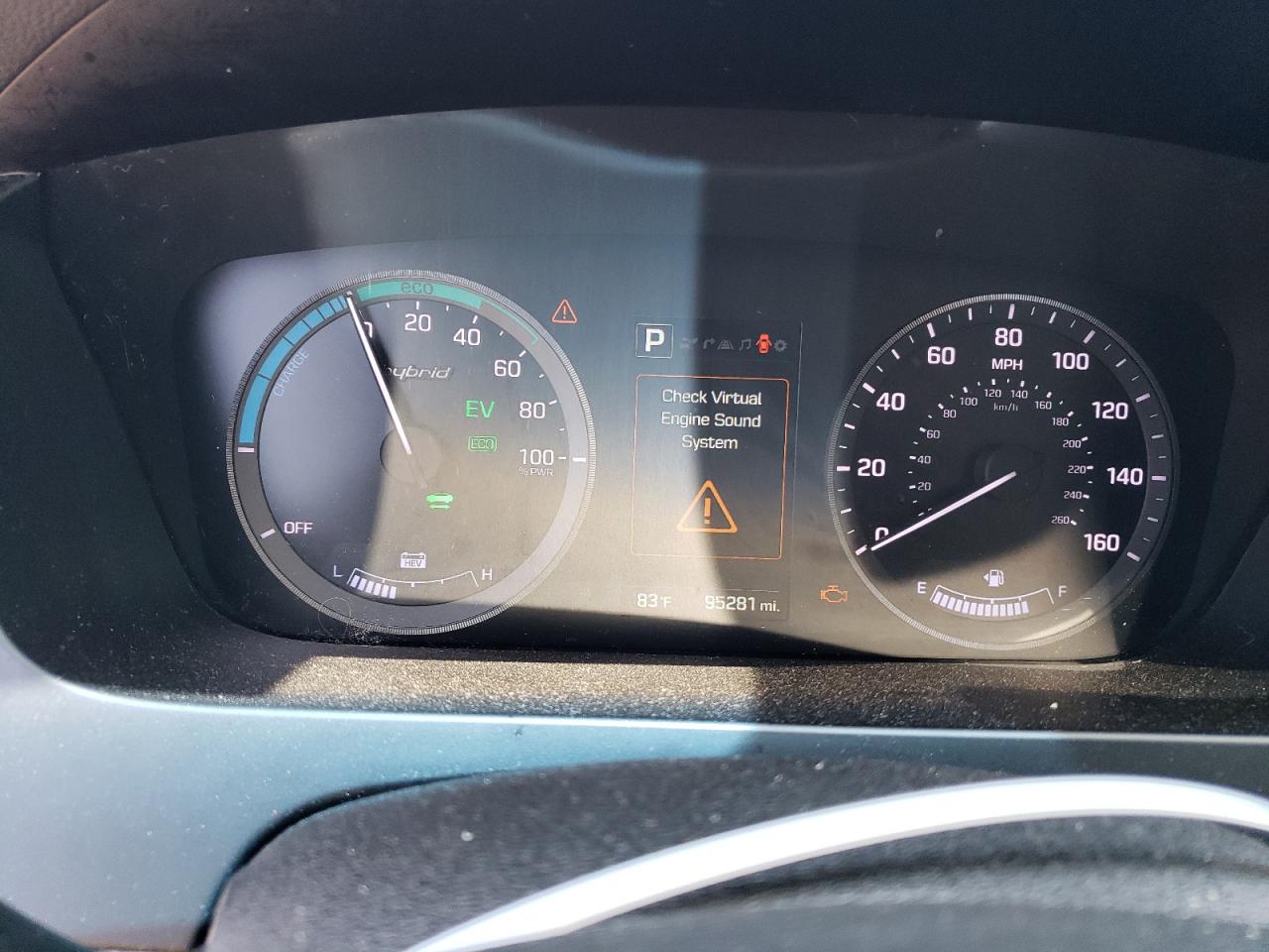 KMHE34L11GA030343 2016 Hyundai Sonata Hybrid