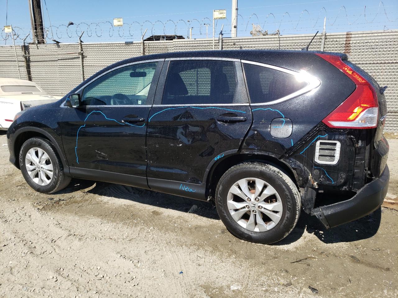 2013 Honda Cr-V Ex vin: 3CZRM3H54DG708034