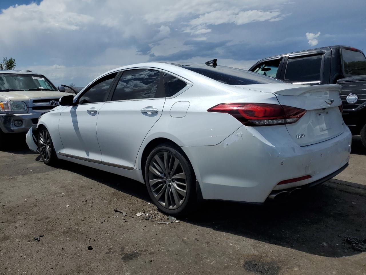 KMHGN4JF9FU046708 2015 Hyundai Genesis 5.0L