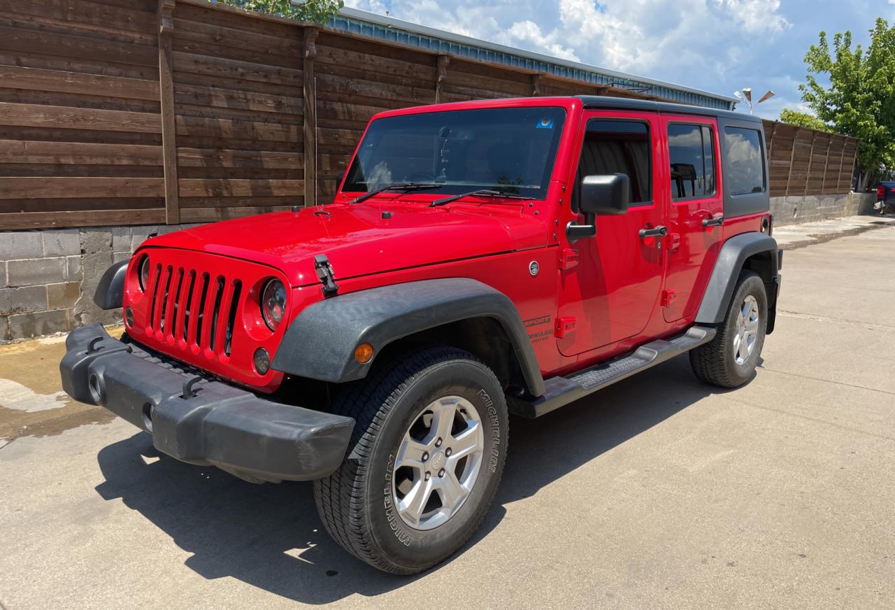 2017 Jeep Wrangler Unlimited Sport vin: 1C4BJWKG5HL740124