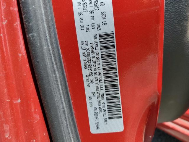 2016 DODGE GRAND CARA - 2C4RDGBG4GR101492
