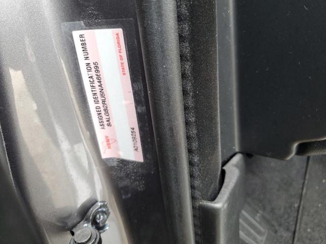 2022 LAND ROVER RANGE ROVE - SALGS2RU5NA466995