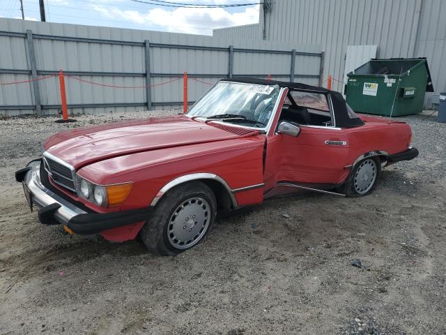1987 Mercedes-Benz 560 Sl VIN: WDBBA48D0HA062197 Lot: 60747274