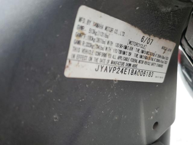 2008 YAMAHA XVS1300 A JYAVP24E18A006183