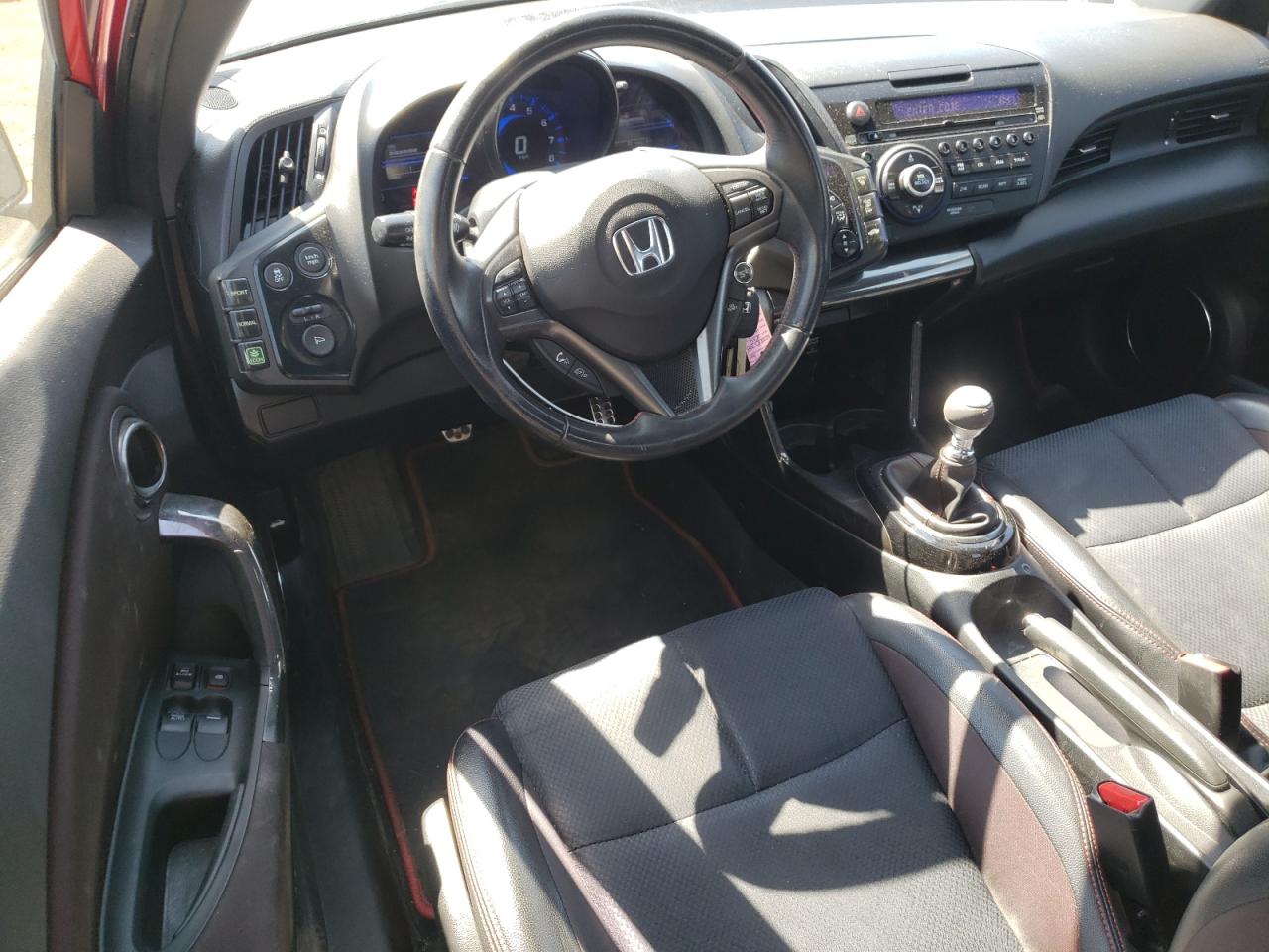 JHMZF1C65ES001117 2014 Honda Cr-Z Ex