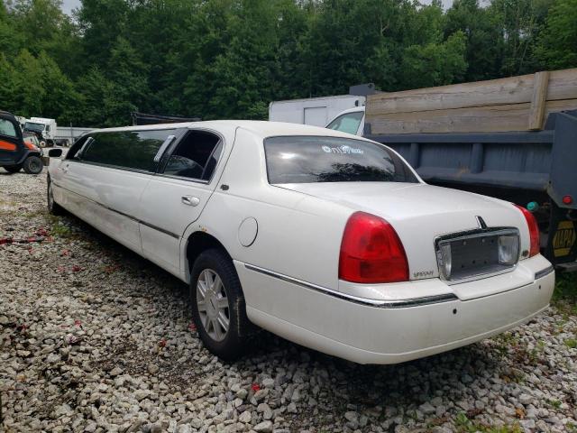 LINCOLN TOWN CAR E 2008 white limousin gas 2L1FM88W98X659548 photo #3