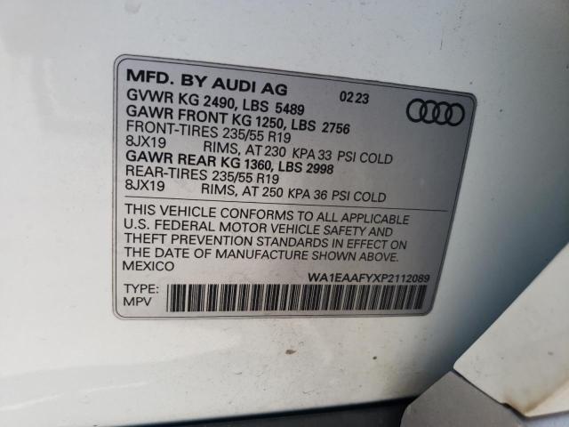 2023 Audi Q5 Premium Plus 45 VIN: WA1EAAFYXP2112089 Lot: 61248844