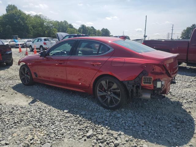 GENESIS G70 BASE 2022 red  gas KMTG54TE0NU103418 photo #3