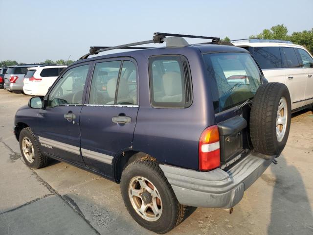 CHEVROLET TRACKER 2001 blue 4dr spor gas 2CNBJ13C216922453 photo #3