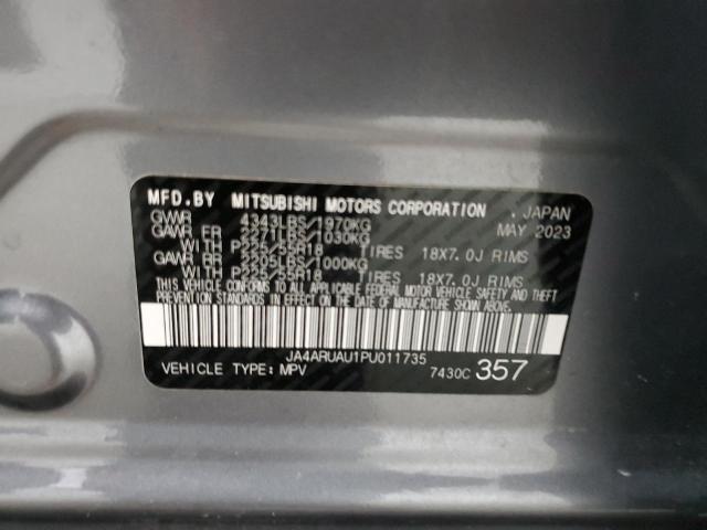 2023 MITSUBISHI OUTLANDER - JA4ARUAU1PU011735