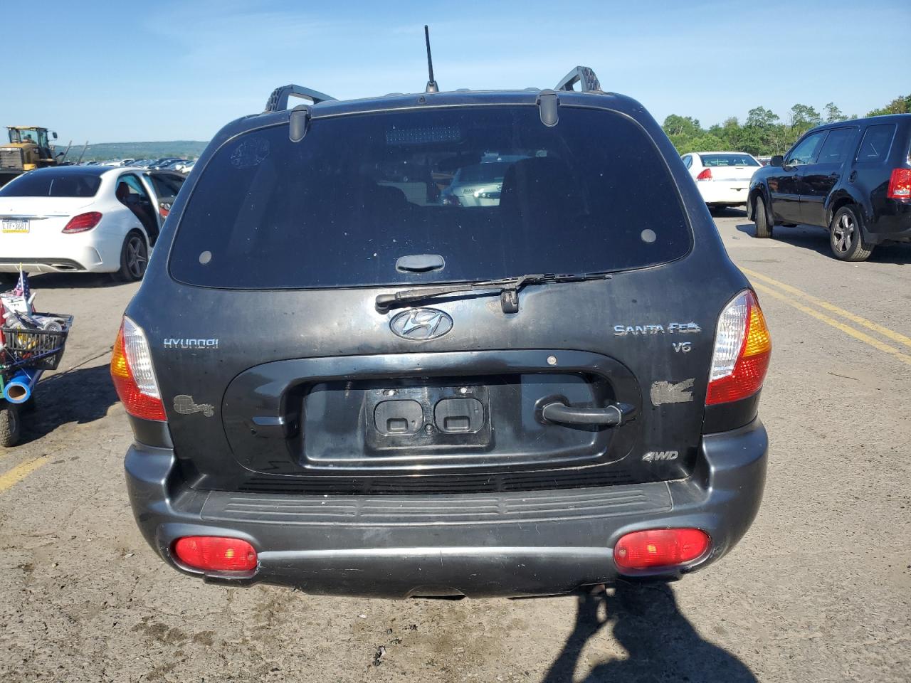 KM8SC73DX4U824587 2004 Hyundai Santa Fe Gls