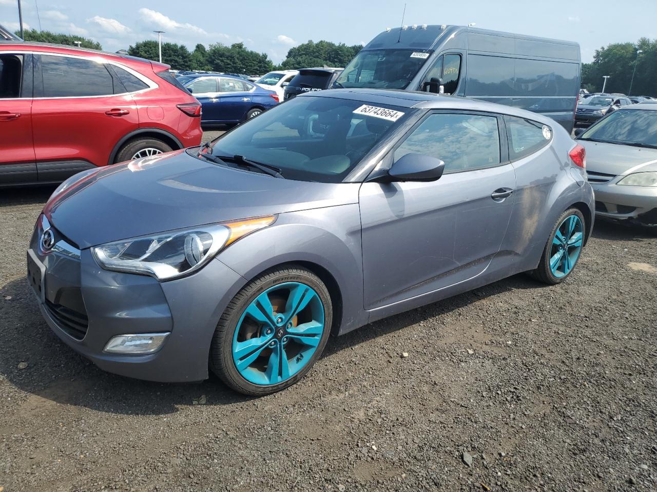 2017 Hyundai Veloster vin: KMHTC6AD3HU321412