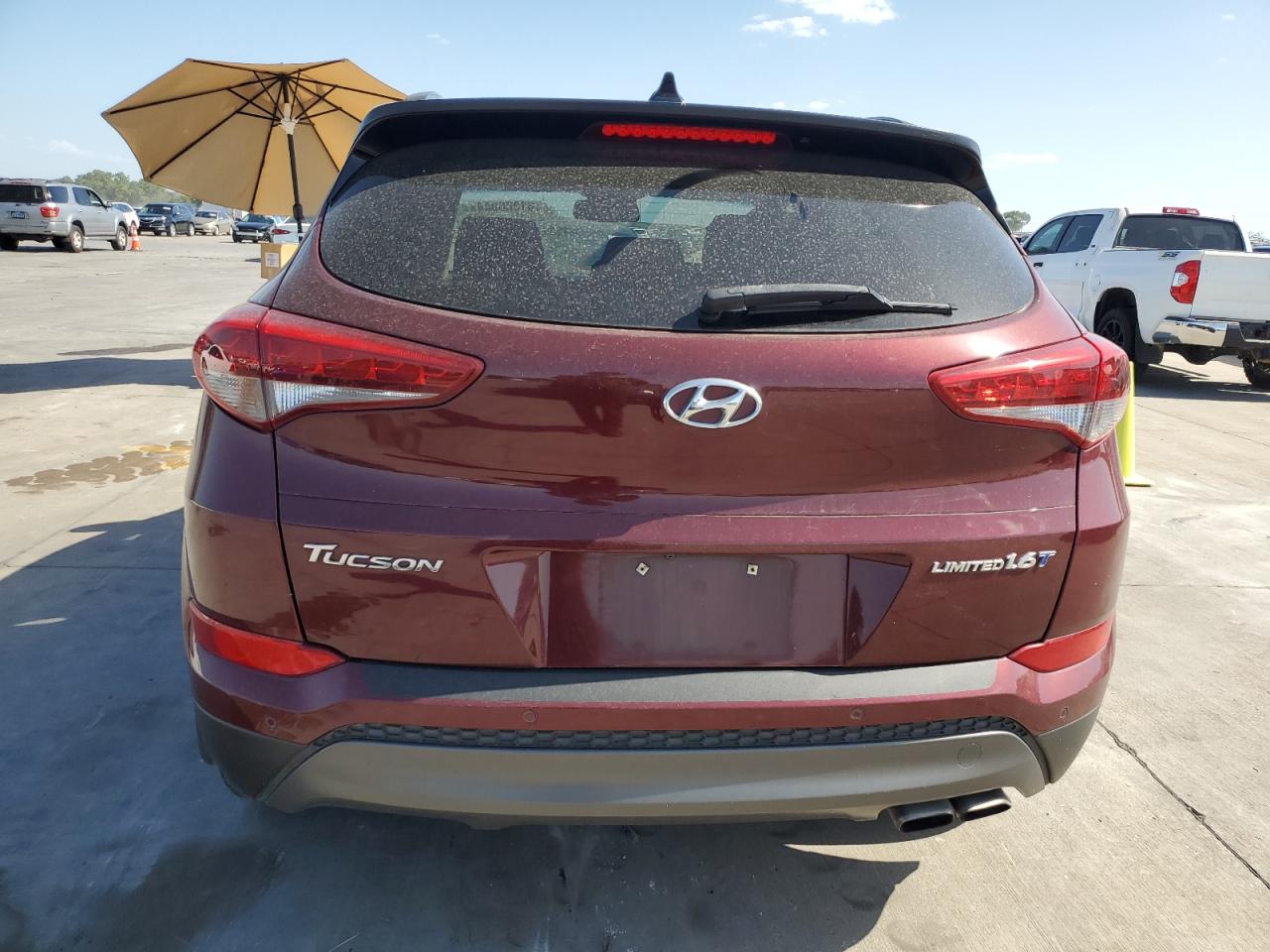 2016 Hyundai Tucson Limited vin: KM8J33A24GU128995