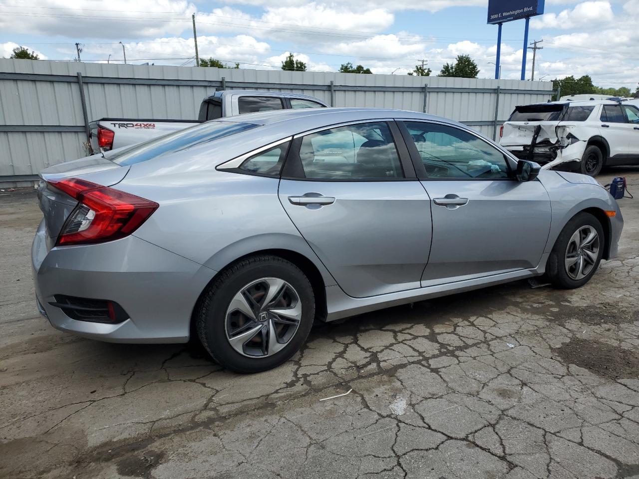 Lot #2962635992 2020 HONDA CIVIC LX