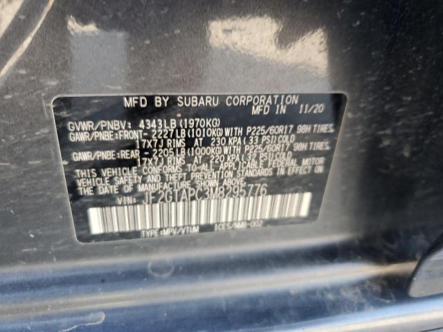 2021 SUBARU CROSSTREK - JF2GTAPC3M8295776