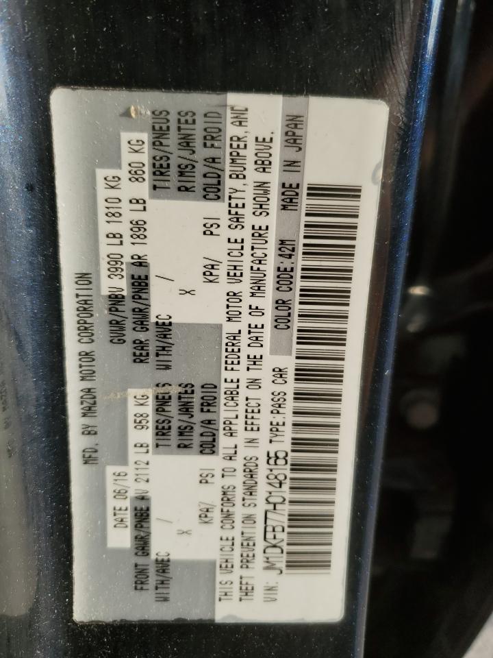 JM1DKFB77H0148165 2017 Mazda Cx-3 Sport