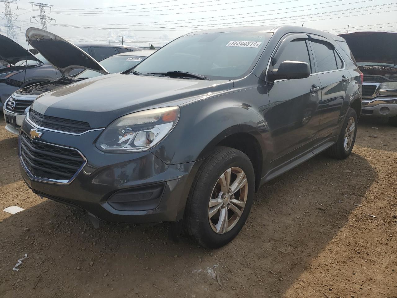 Lot #2756452602 2017 CHEVROLET EQUINOX LS