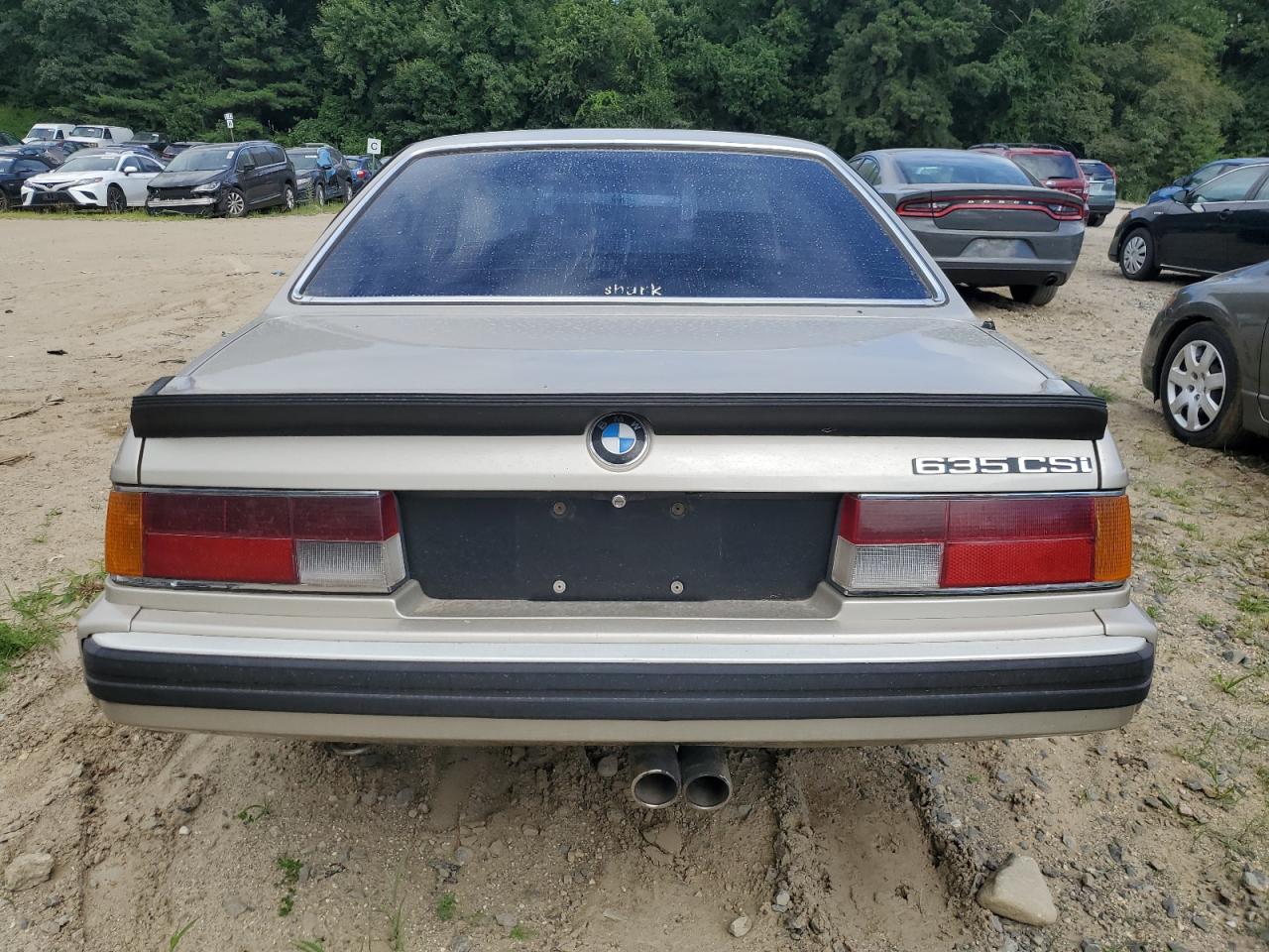 WBAEC8417J3267373 1988 BMW 635 Csi Automatic