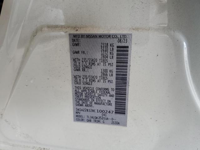 2024 NISSAN MURANO SV - 5N1AZ2BJ2RC100247