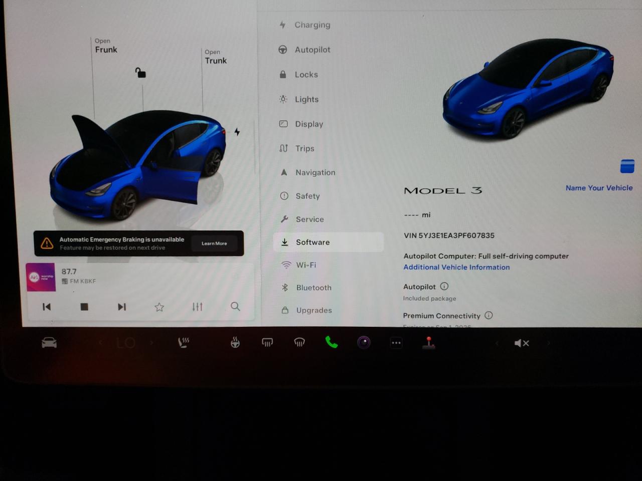 5YJ3E1EA3PF607835 2023 Tesla Model 3