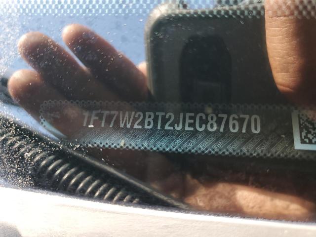 2018 FORD F250 SUPER - 1FT7W2BT2JEC87670