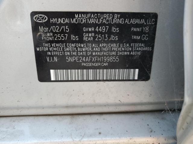 2015 HYUNDAI SONATA SE - 5NPE24AFXFH199855