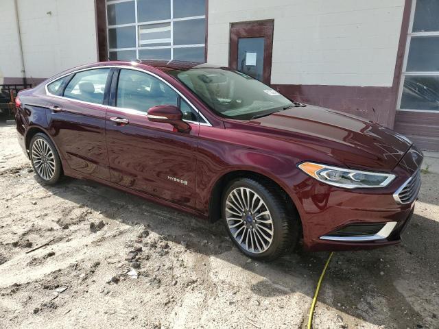 VIN 3FA6P0LUXJR114471 2018 Ford Fusion, Se Hybrid no.4