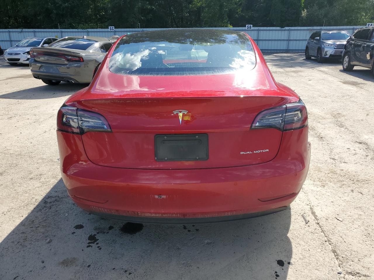 5YJ3E1EB8NF186538 2022 Tesla Model 3