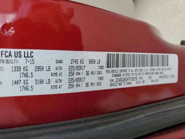 2015 DODGE GRAND CARA - 2C4RDGBG0FR738376