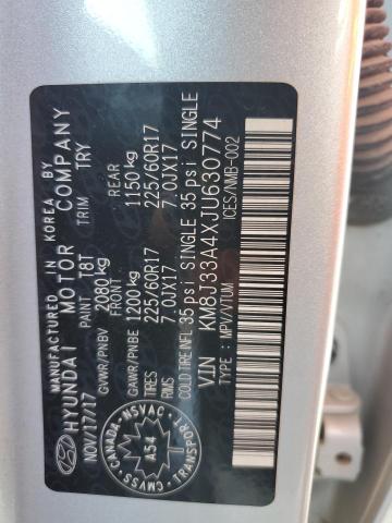2018 HYUNDAI TUCSON SEL - KM8J33A4XJU630774
