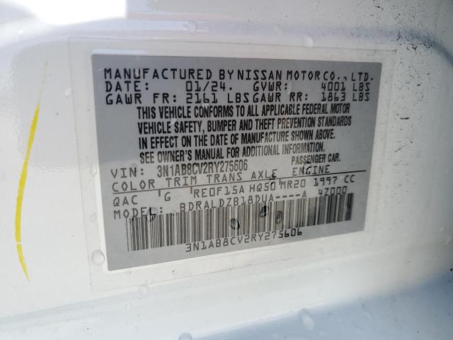 2024 NISSAN SENTRA SV 3N1AB8CV2RY275606
