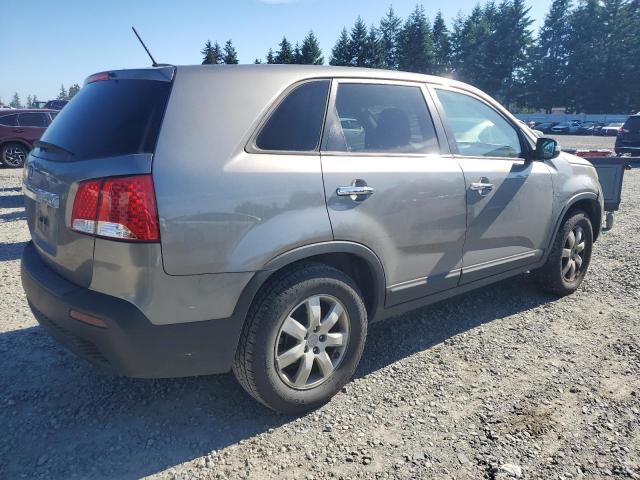 KIA SORENTO LX 2013 gray  gas 5XYKT3A18DG378902 photo #4