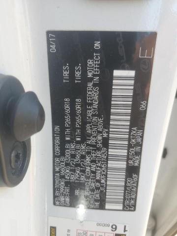 2017 LEXUS GX 460 PRE JTJJM7FX2H5174539