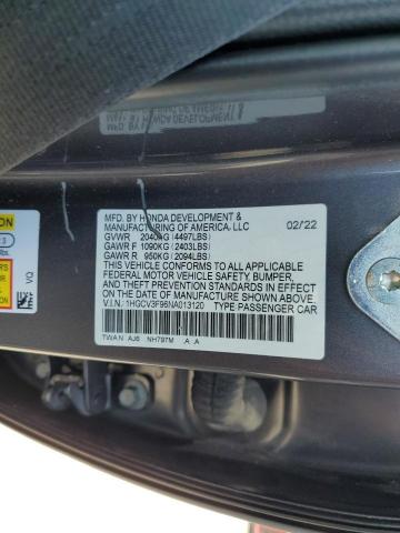 2022 HONDA ACCORD TOU 1HGCV3F96NA013120