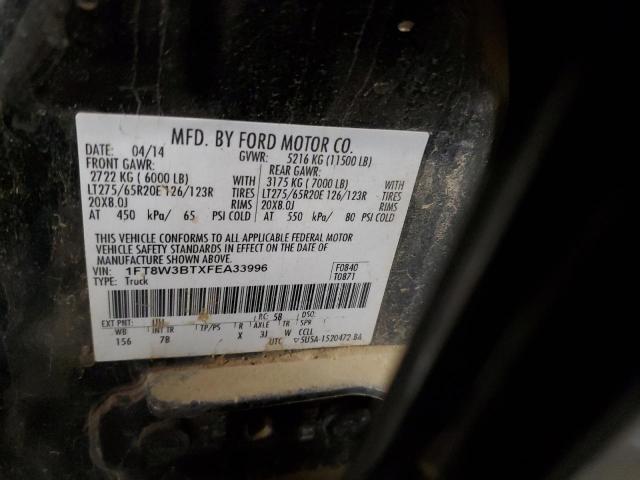 2015 FORD F350 SUPER 1FT8W3BTXFEA33996