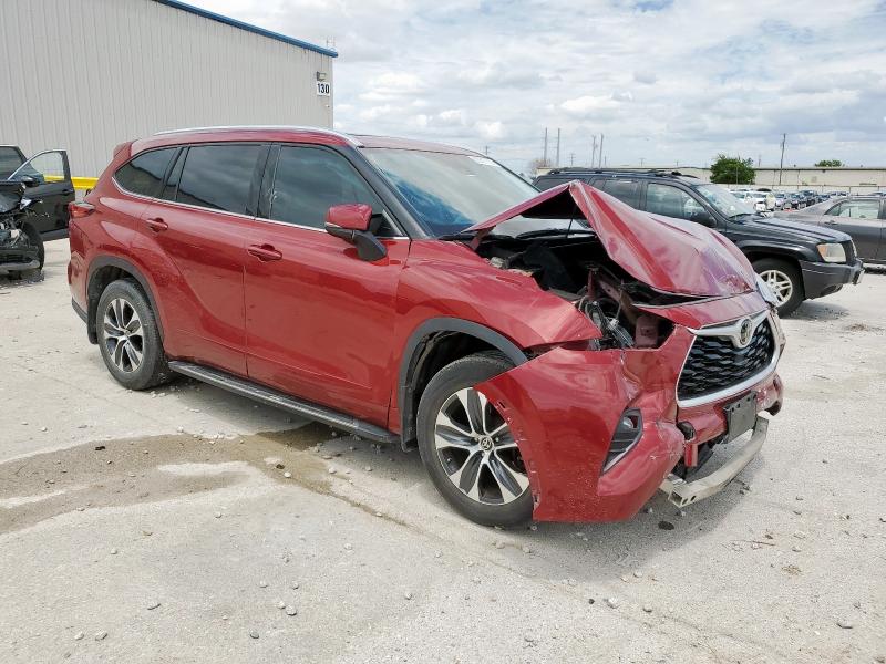 2021 TOYOTA HIGHLANDER 5TDGZRAHXMS049707