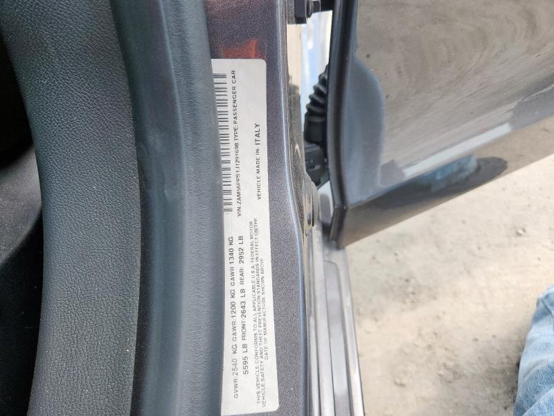 2018 MASERATI QUATTROPOR ZAM56PPS1J1291698