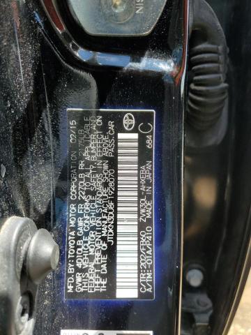 2015 TOYOTA PRIUS - JTDKN3DU8F1928070