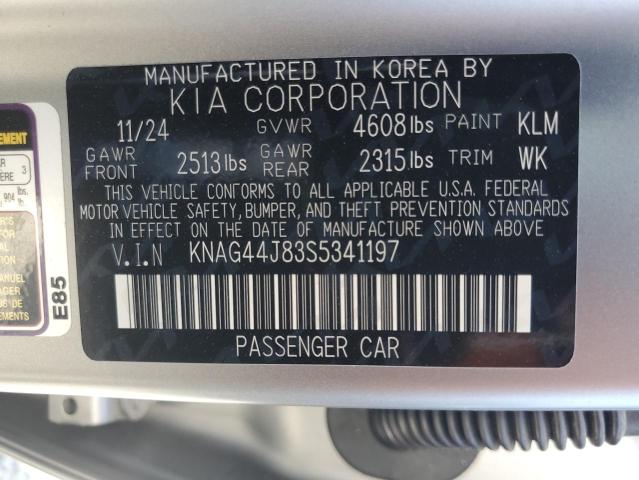 2025 KIA K5 GT KNAG44J83S5341197