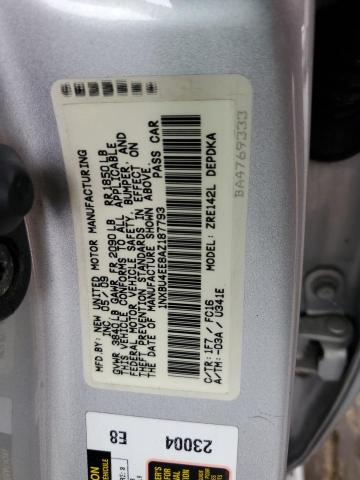 2010 TOYOTA COROLLA BA - 1NXBU4EE8AZ187793