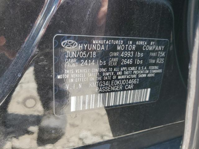 2019 GENESIS G70 PRESTI KMTG34LE0KU014661