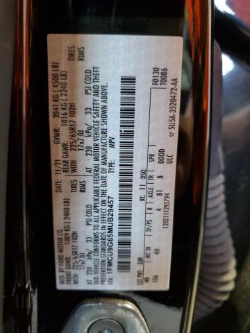 2021 FORD ESCAPE SE - 1FMCU9G65MUB29457