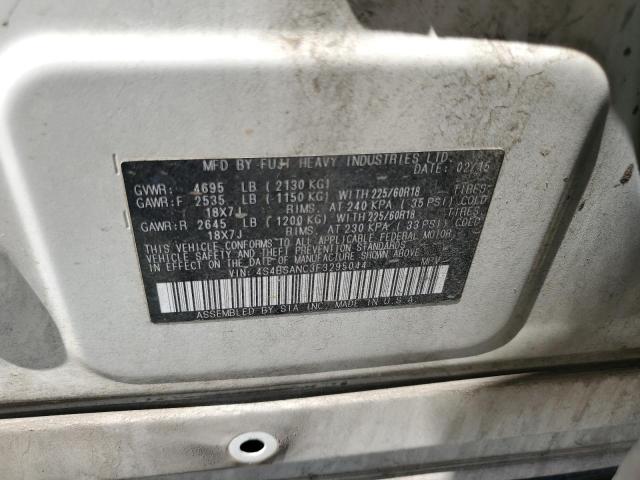 2015 SUBARU OUTBACK 2. - 4S4BSANC3F3295044