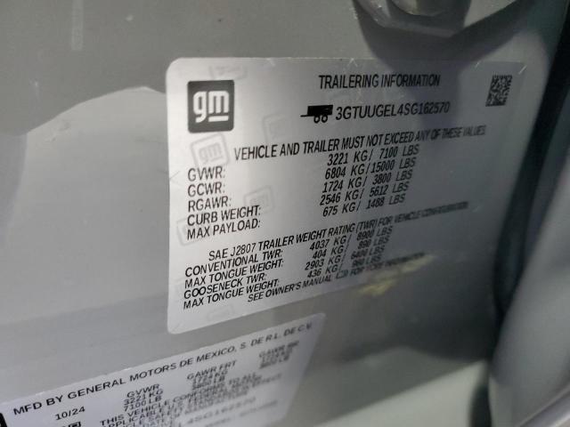 2025 GMC SIERRA K15 3GTUUGEL4SG162570